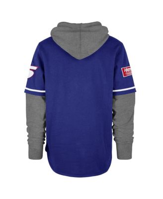 Men's Royal Kyle Larson Trifecta Shortstop Pullover Hoodie