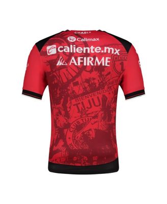 Men's Red Club Tijuana 2025/26 Home Authentic Jersey