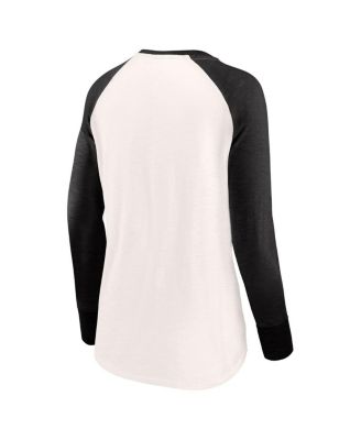 Women's White Boston Bruins True Classics Rigorous Long Sleeve T-Shirt