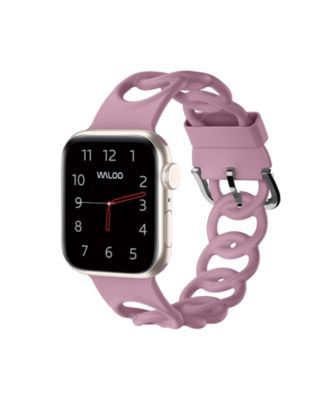 Silicone Link Looped Replacement Band for Apple Watch