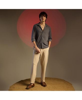 Solid Seersucker Shirt