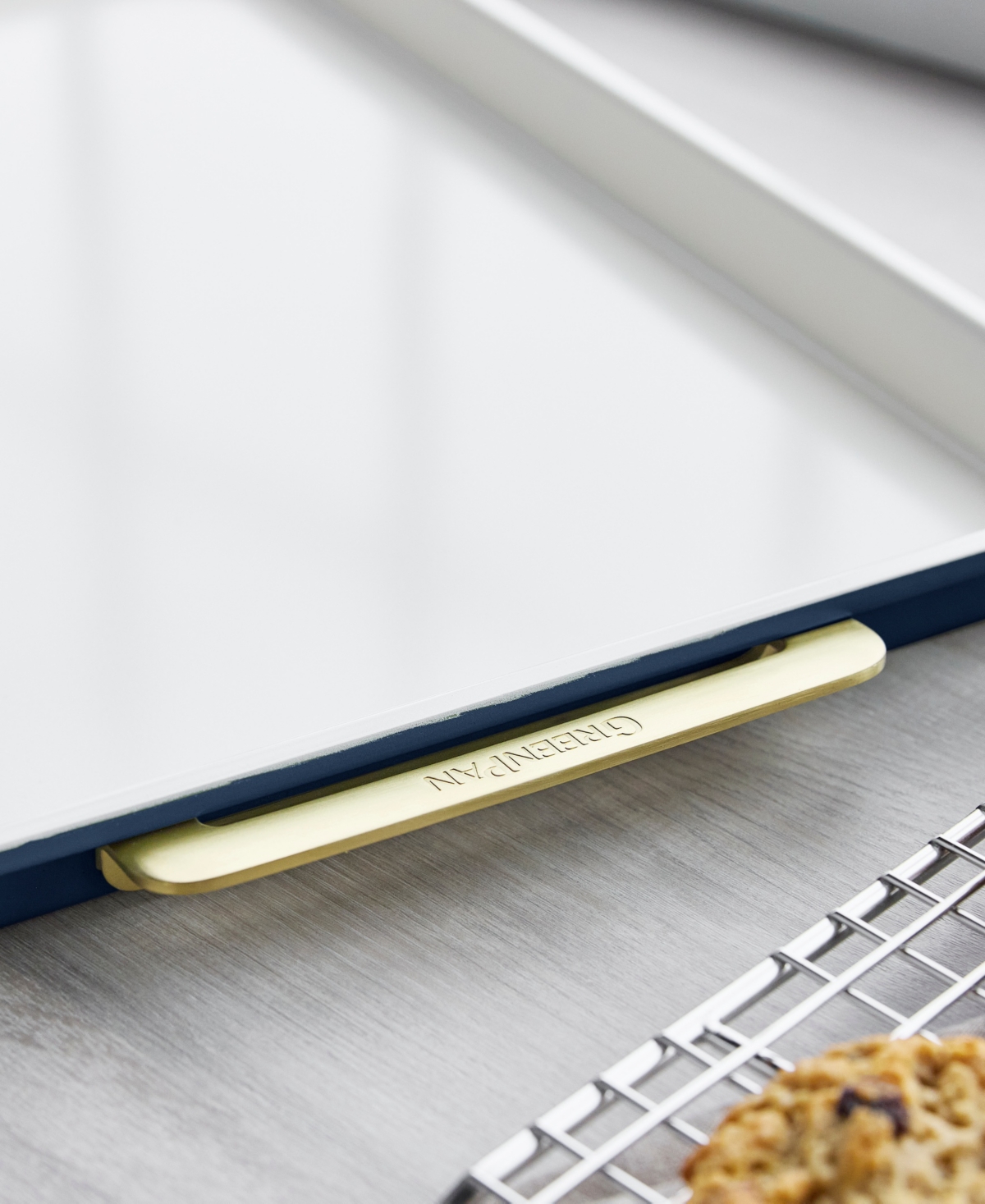 Greenpan Reserve Healthy Ceramic Nonstick Bakeware Quarter Sheet Pan In Blue