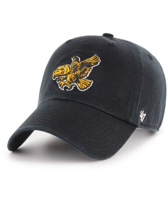 '47 Brand - Men's Black Iowa Hawkeyes Vault clean up Adjustable Hat
