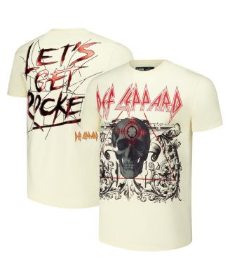 Freeze Max - Men's Cream Def Leppard Let's Get Rocked T-Shirt