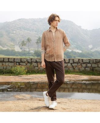 Men's Ethnic Imprint Shirt