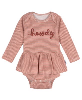 Baby Girls' 5-Pack Long Sleeve Bodysuits