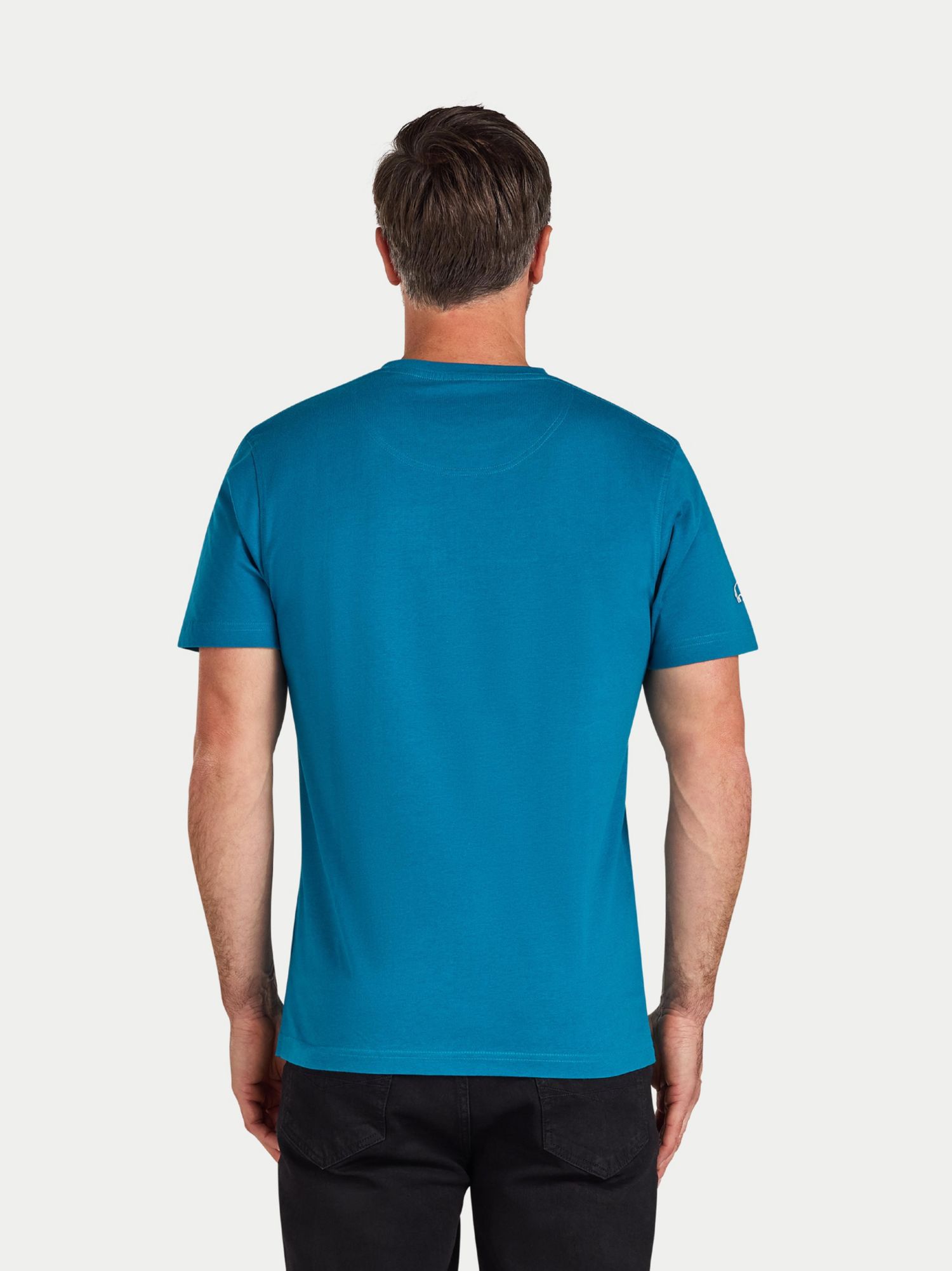 Men's Stitch Embroidery Bull T-Shirt