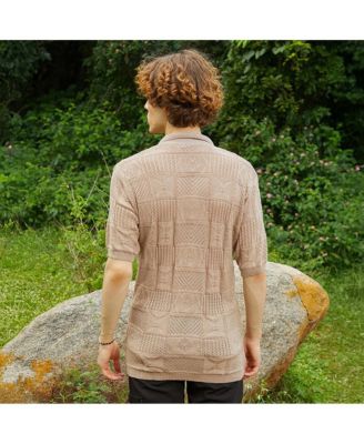 Men's Patch-Knit Shirt