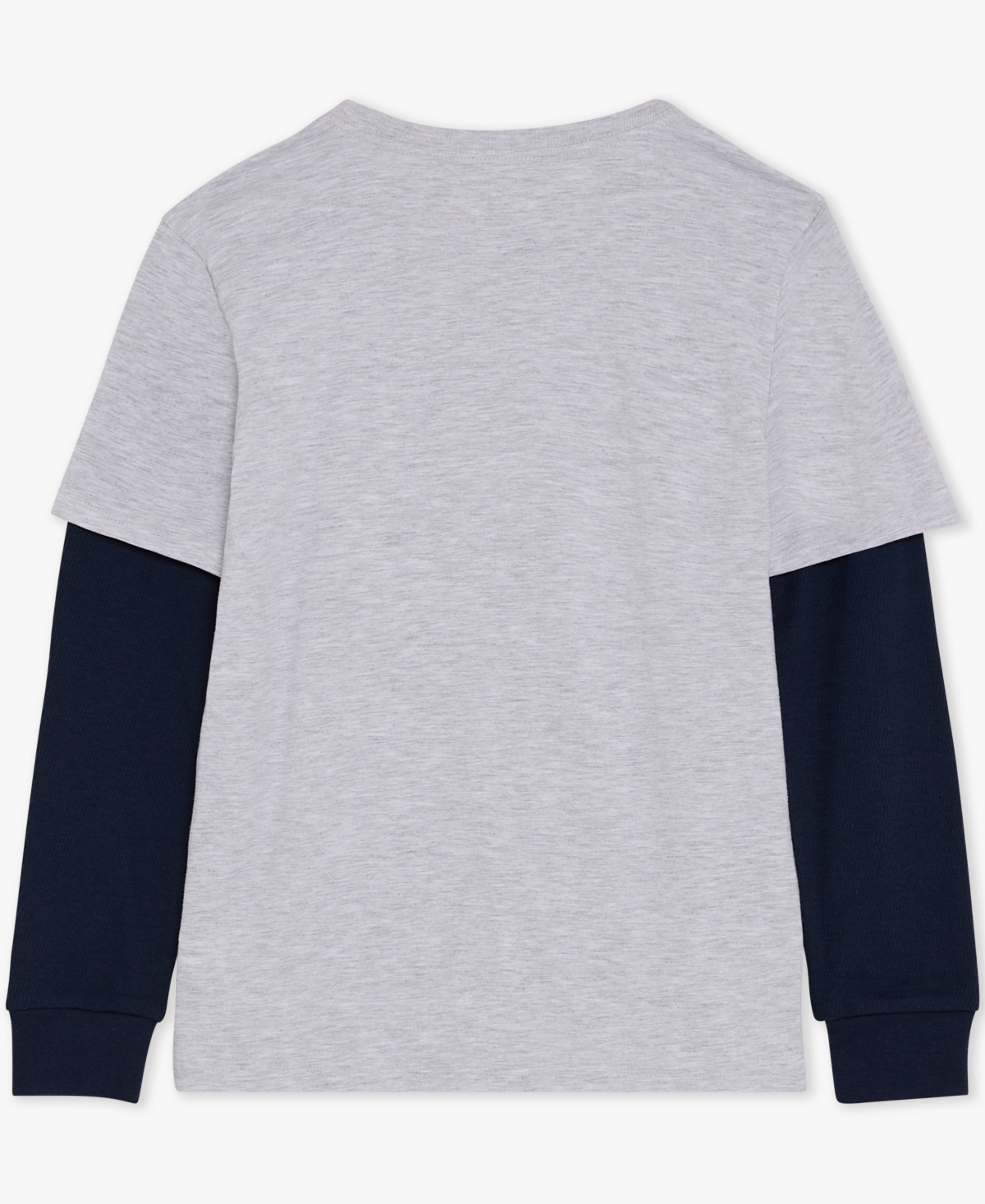 Champion Big Boys Layered-look Logo Graphic T-shirt In Gray