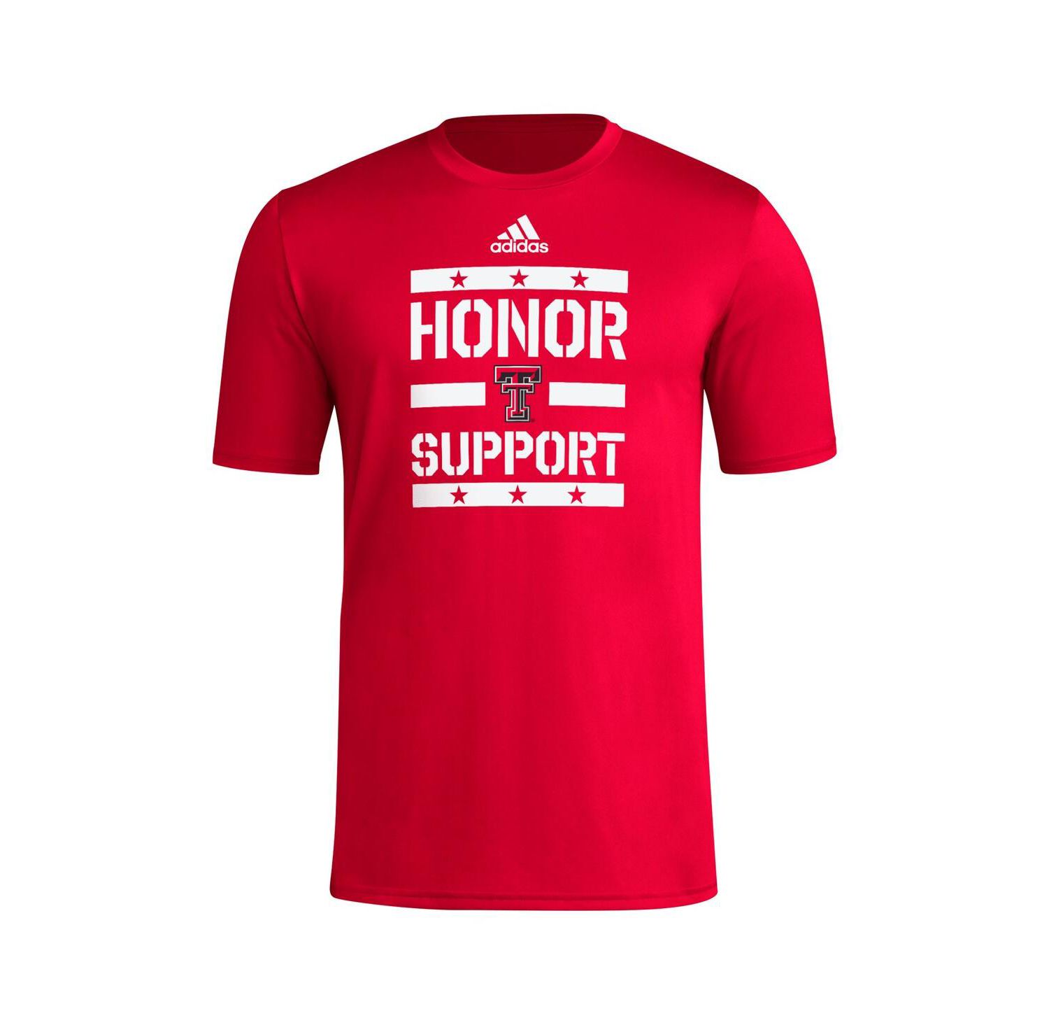 Men's Red Texas Tech Red Raiders Honor Support T-Shirt