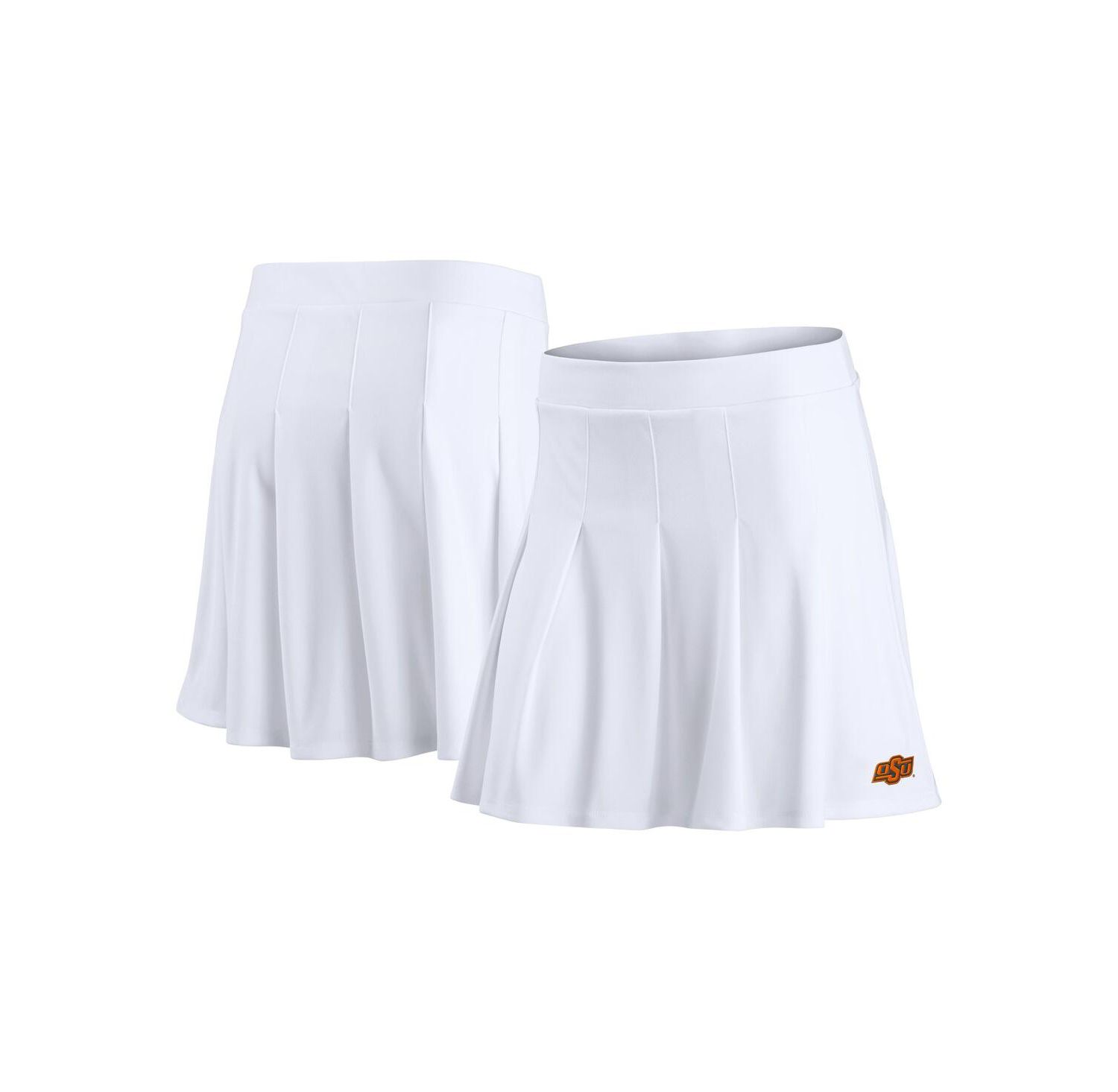 Women's White Oklahoma State Cowboys Heritage Primary Skirt