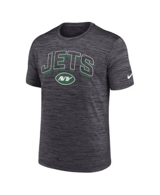 Men's Charcoal New York Jets Velocity Performance T-Shirt