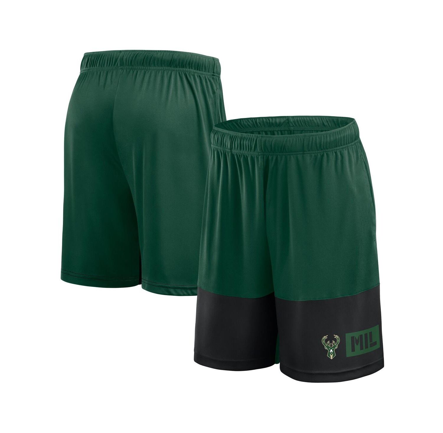 Men's Hunter Green Milwaukee Bucks Best of the Best Shorts