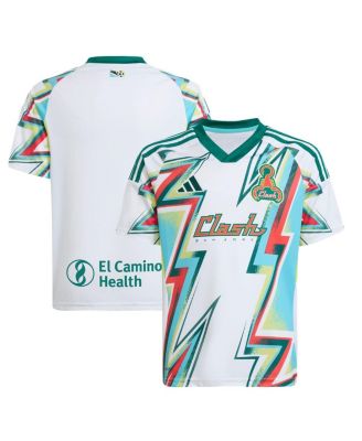 adidas - Big Boys and Girls White San Jose Earthquakes 2025 Third Replica Jersey