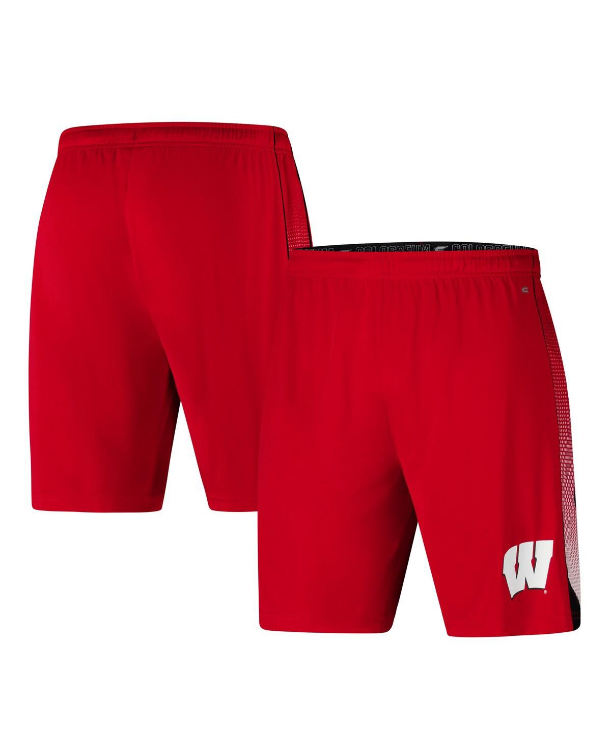 Men's Red Wisconsin Badgers Online Shorts - Red
