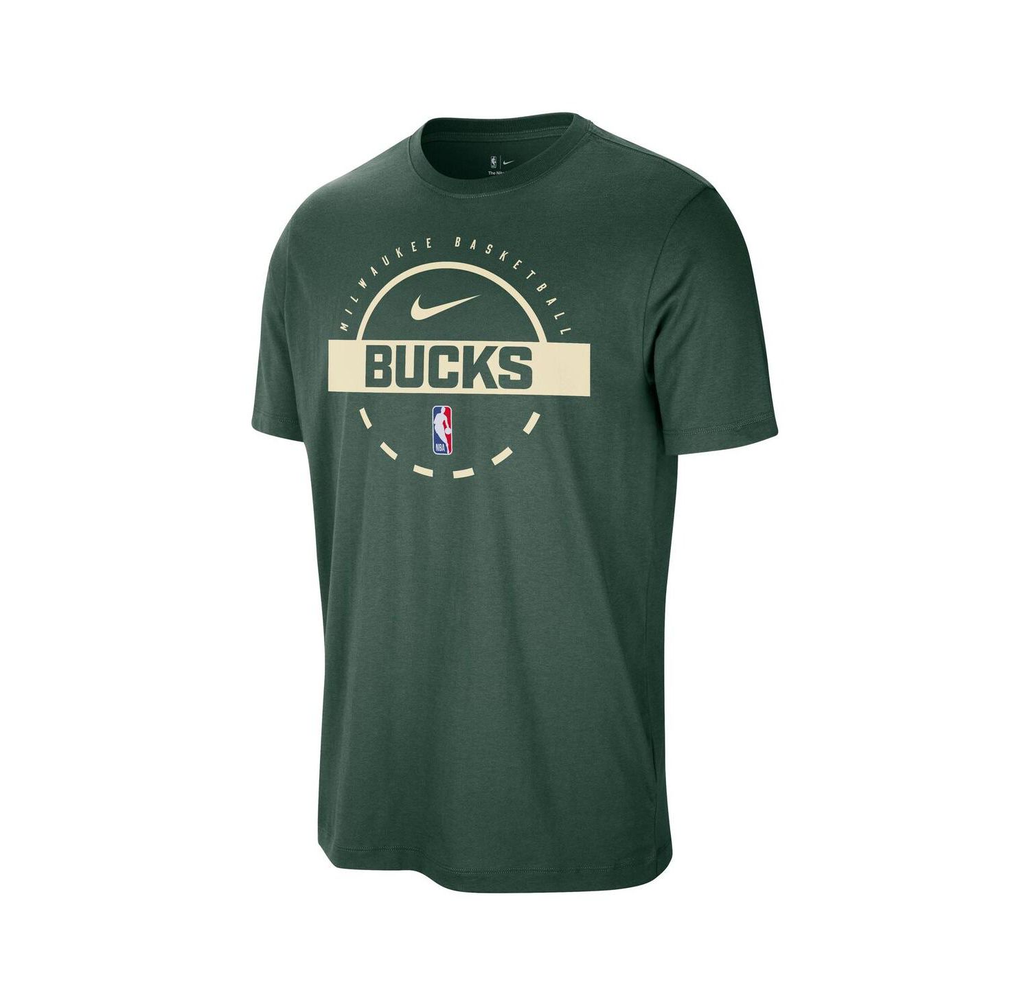 Men's Hunter Green Milwaukee Bucks Authentic Practice T-Shirt