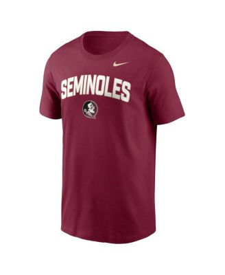 Men's Garnet Florida State Seminoles Primetime Arch Stack T-Shirt