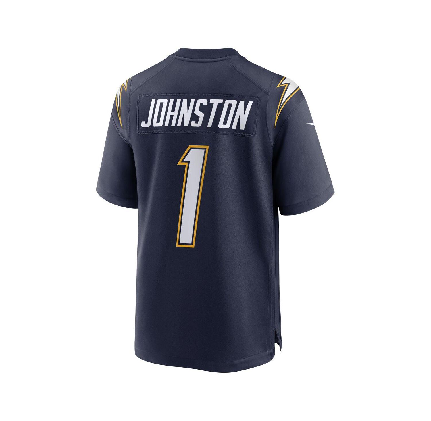 Men's Quentin Johnston Navy Los Angeles Chargers Alternate Super Chargers Game Player Jersey