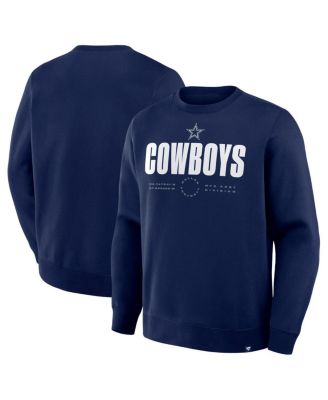 Fanatics - Men's Navy Dallas Cowboys Direct Handoff Legacy Pullover Sweatshirt