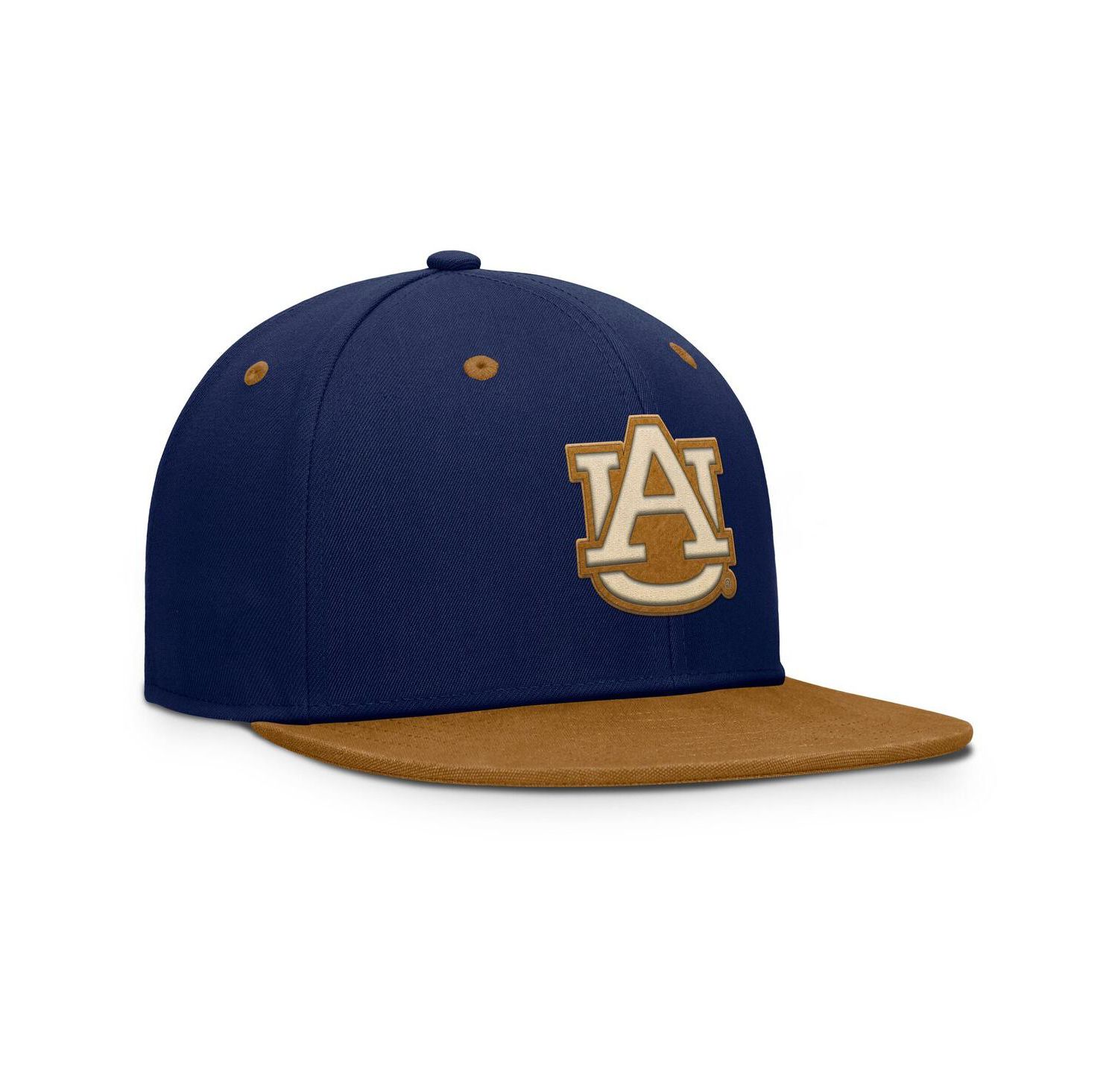 Men's Navy/Brown Auburn Tigers NoBo Fitted Hat