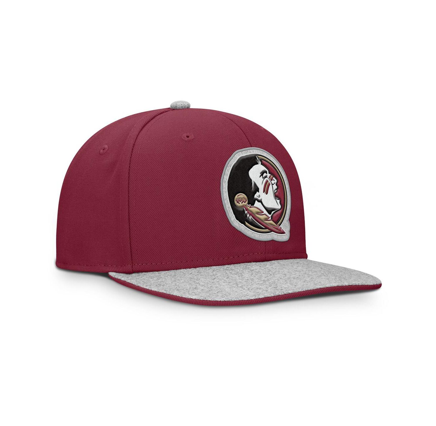 Men's Garnet Florida State Seminoles Loden Snapback Hat