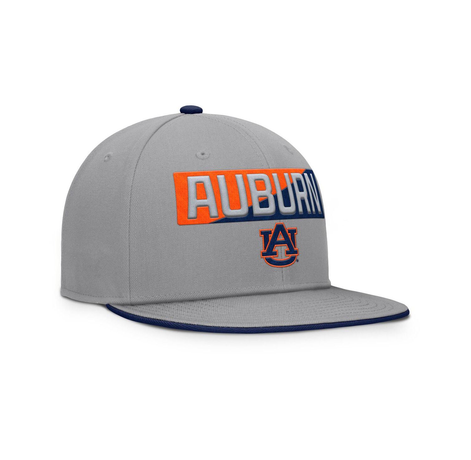 Men's Gray Auburn Tigers Duo Snapback Hat