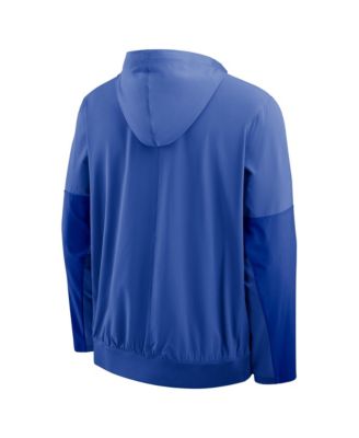 Men's Royal Florida Gators Anorak Half-Zip Hoodie Jacket