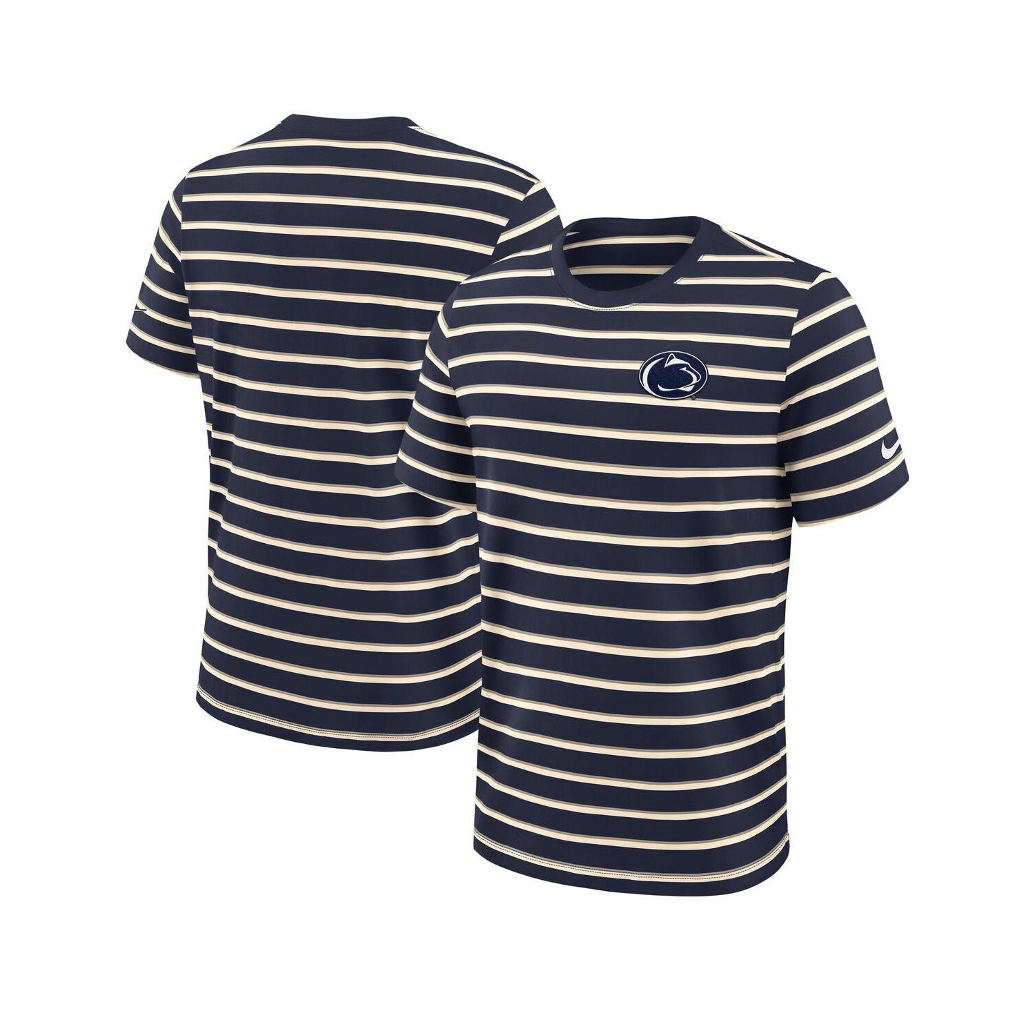 Men's Navy Penn State Nittany Lions Athletic Prep Legacy Summit Stripe T-Shirt