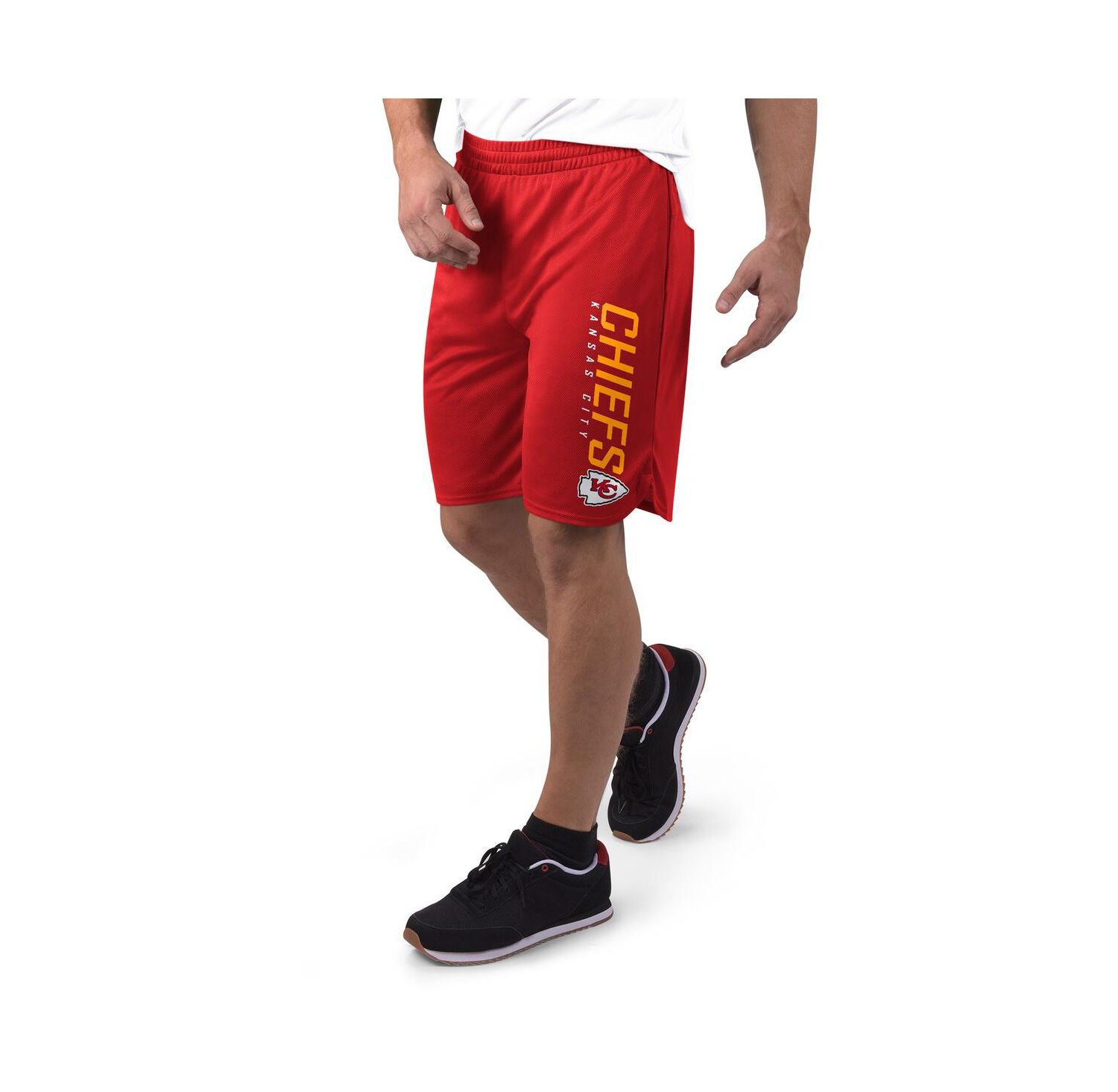Men's Red Kansas City Chiefs Mesh Shorts