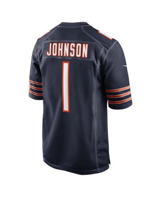 Men's Jaylon Johnson Navy Chicago Bears Game Jersey