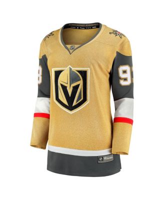 Women's Mitch Marner Gold Vegas Golden Knights Home Breakaway Jersey