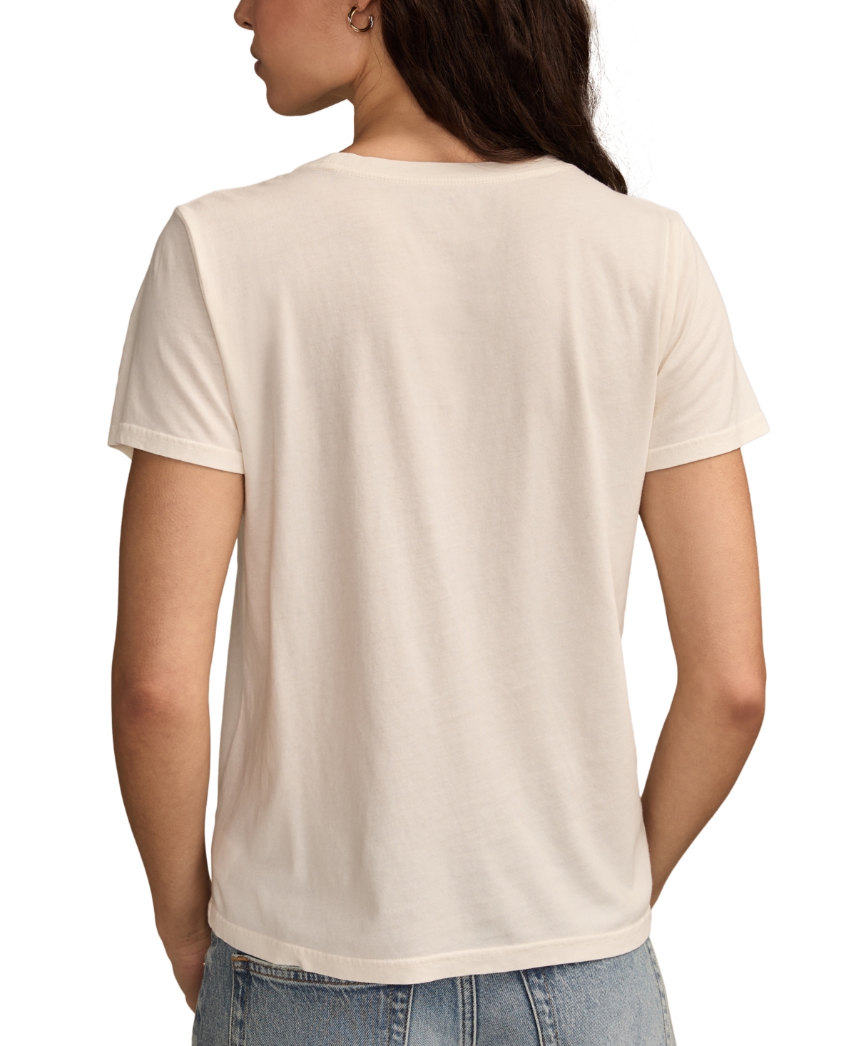 Lucky Brand High Desert Graphic T-shirt In Neutral