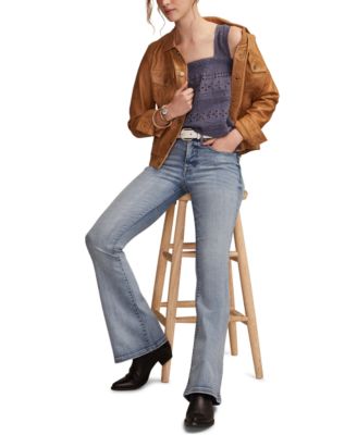 Women's Eyelet Swing Tank Top