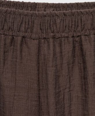 Women's Elastic Waistband Lyocell Pants