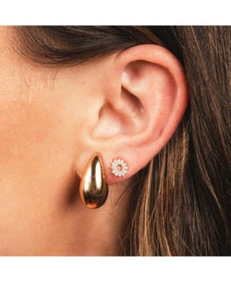 Gold Teardrop Earrings