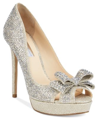 macy's rhinestone shoes