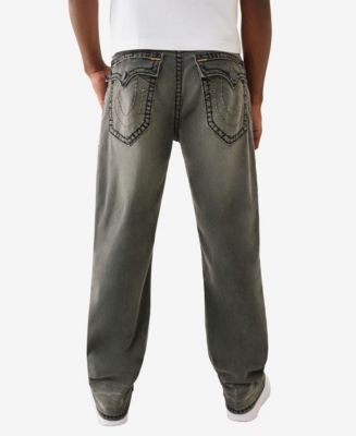 True Religion Men's Bobby Baggy Super T Flap Pocket Jeans Macy's