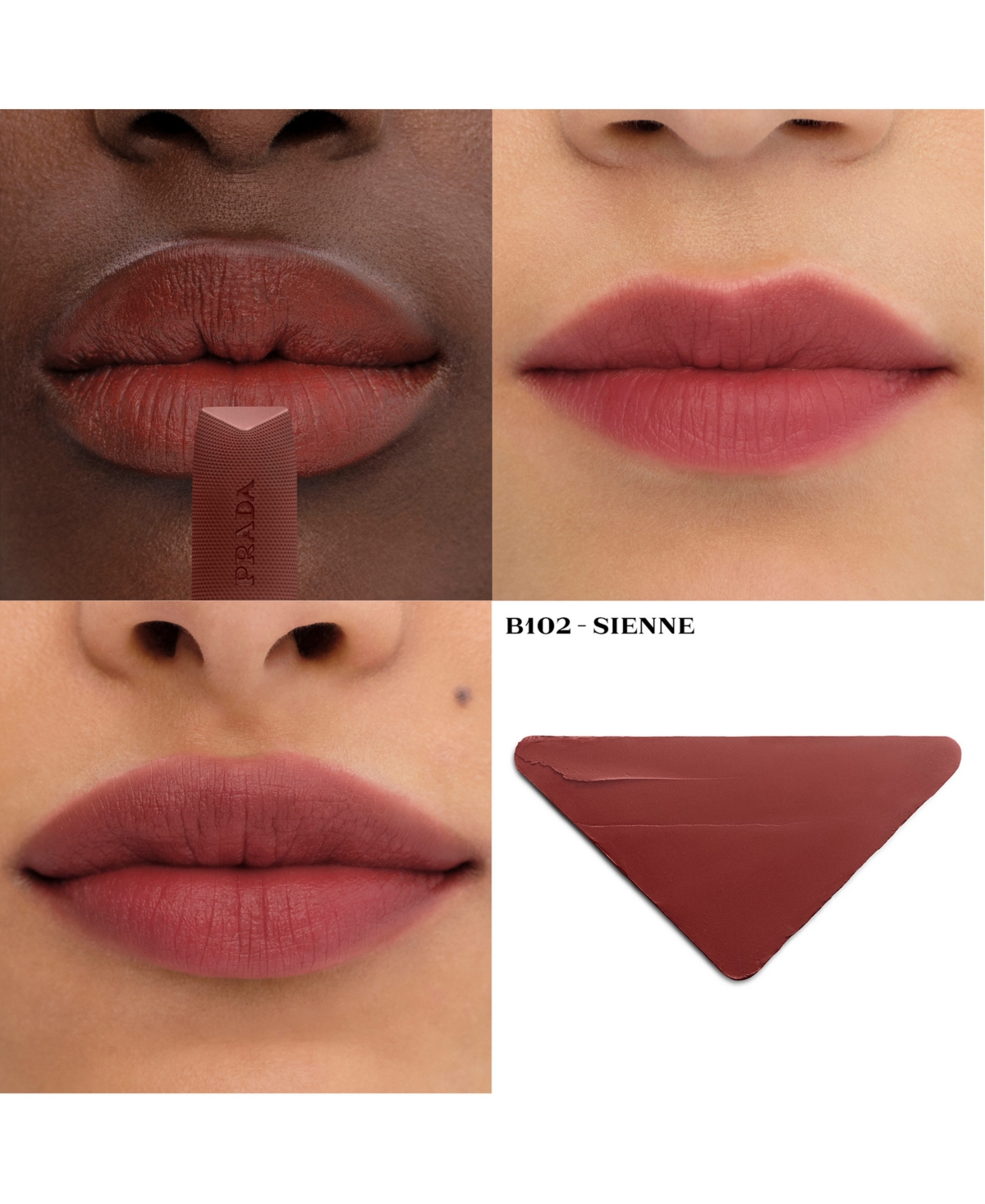 Prada Beauty Monochrome Soft Matte Refillable Lipstick