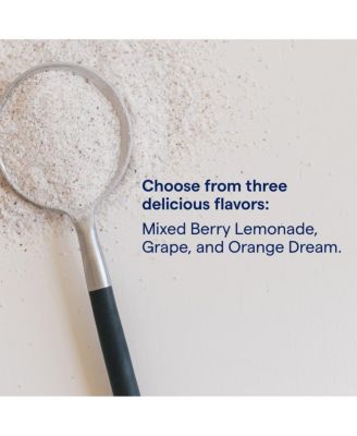 Magnesium Glycinate 120mg - Drink Mix to Support Healthy Digestion & Muscles - Immune System Support Powder - Magnesium Supplement to Aid Healthy Sleep - Grape, 180g (60 Servings)