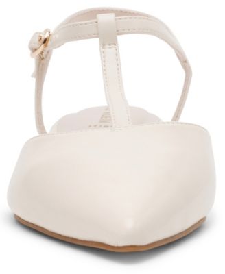 Women's Emily T-Strap Pointed Toe Flats