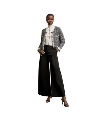 Evangeline Lady Jardigan - Boucle Tweed Jardigan