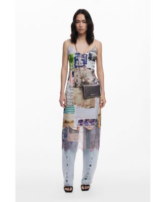 Women's Large metallic convertible wallet