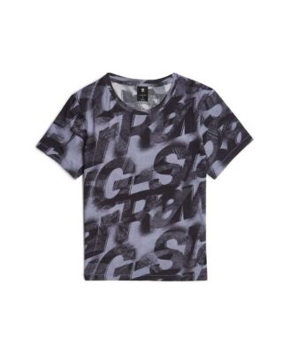 Women's Sprayed Letters Top