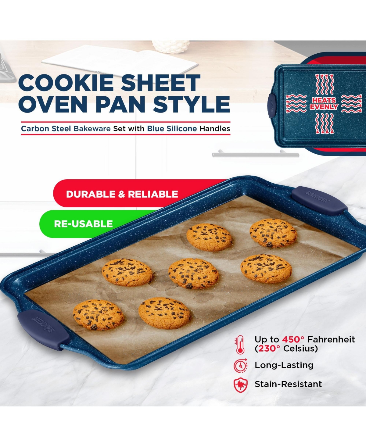 Bakken- Swiss Bakken Kitchen Baking Pan Set