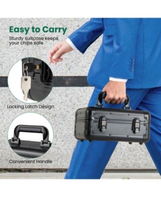 Texas Hold'em Poker Chip Set with 300 Pieces