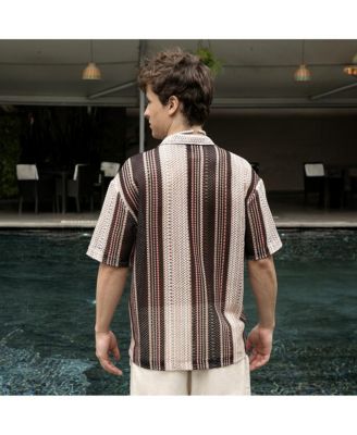 Multitrack Knit Oversized Shirt