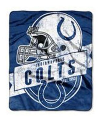 Northwest Company - Indianapolis Colts Grand Stand Plush Throw Blanket