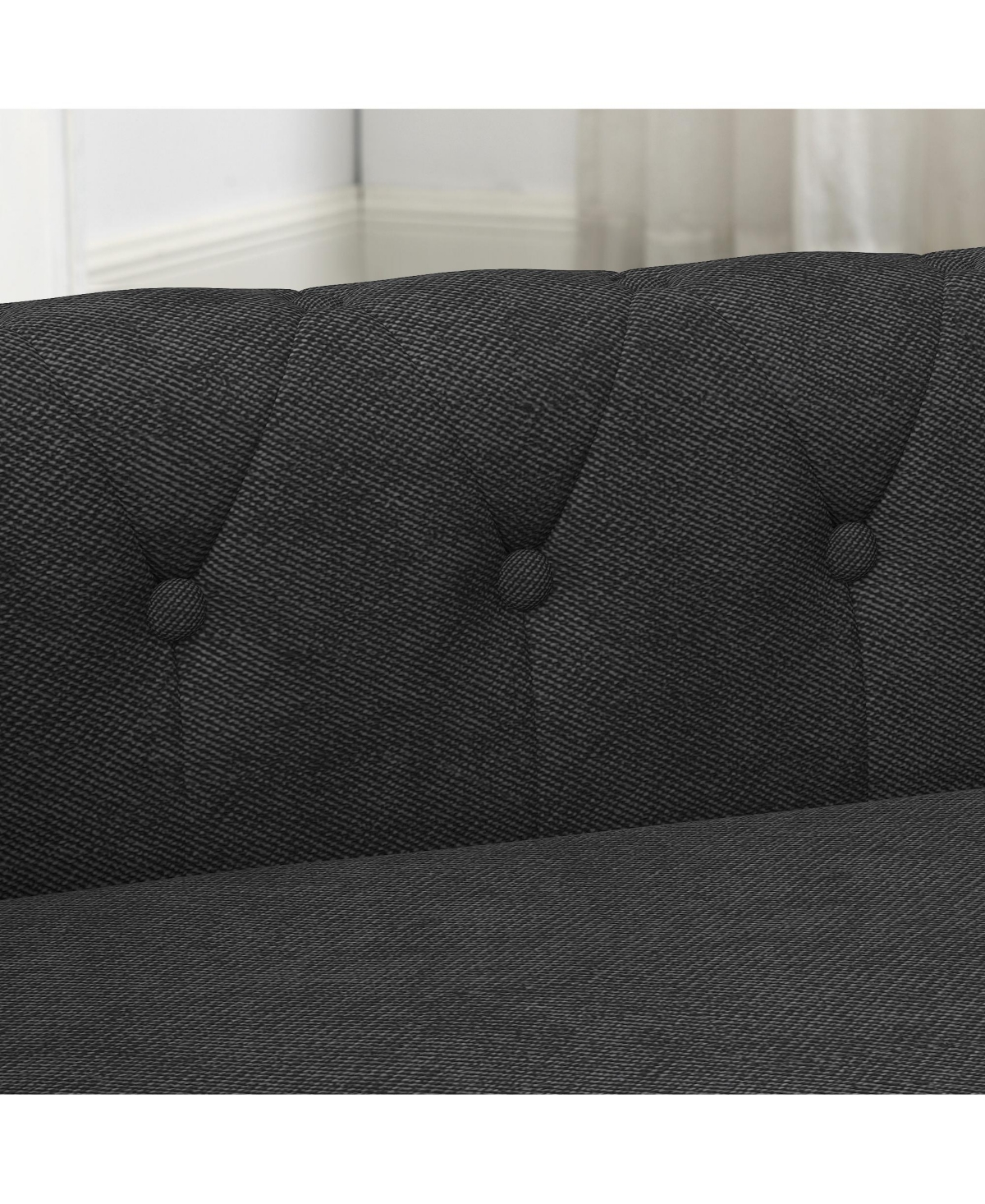 Aostirmotor Elevated Dog Sofa Bed Linen for Small Medium Dogs Black