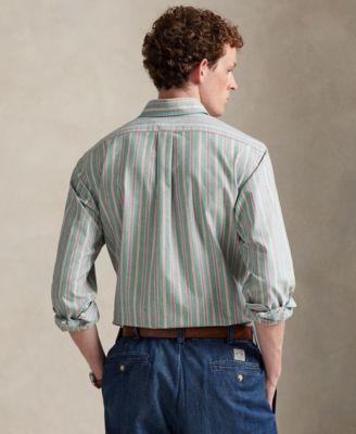 Men's Classic-Fit Striped Oxford Shirt