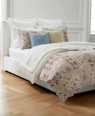 Fenwick Floral Cotton Decorative Pillow, 18" x 18"